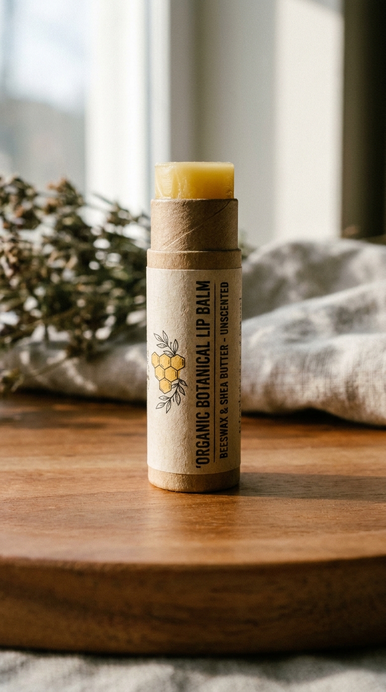 Natural Lip Balm in Plastic-Free Tin