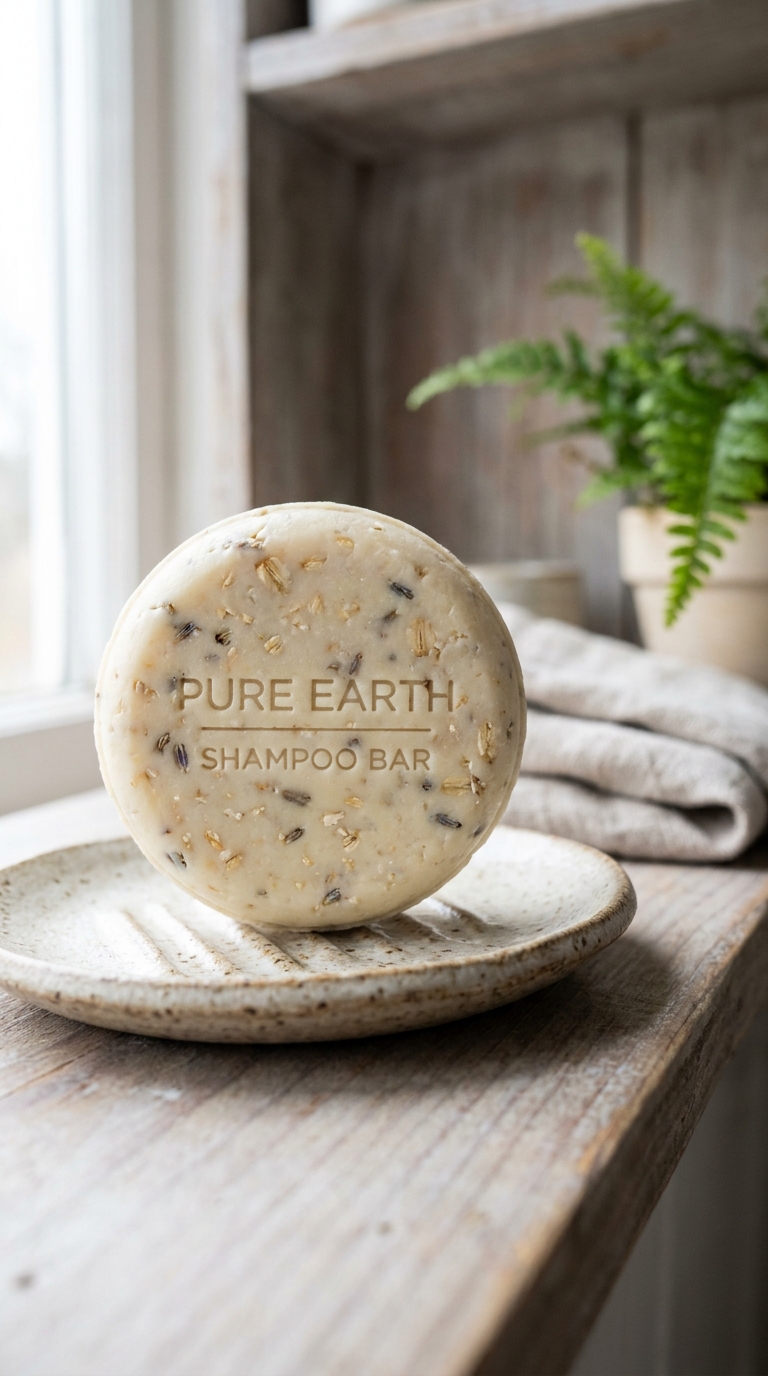 Plastic-Free Shampoo Bar