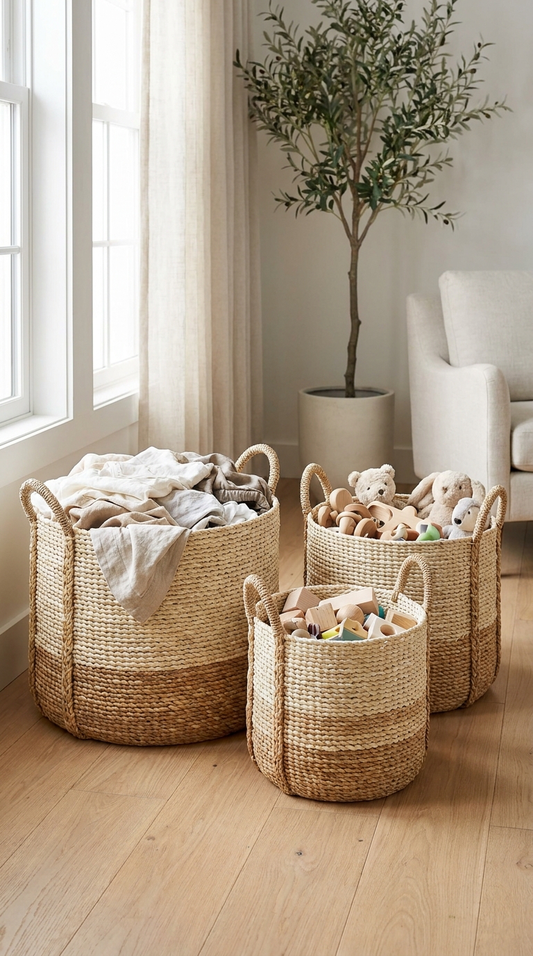 Sustainable Storage Baskets