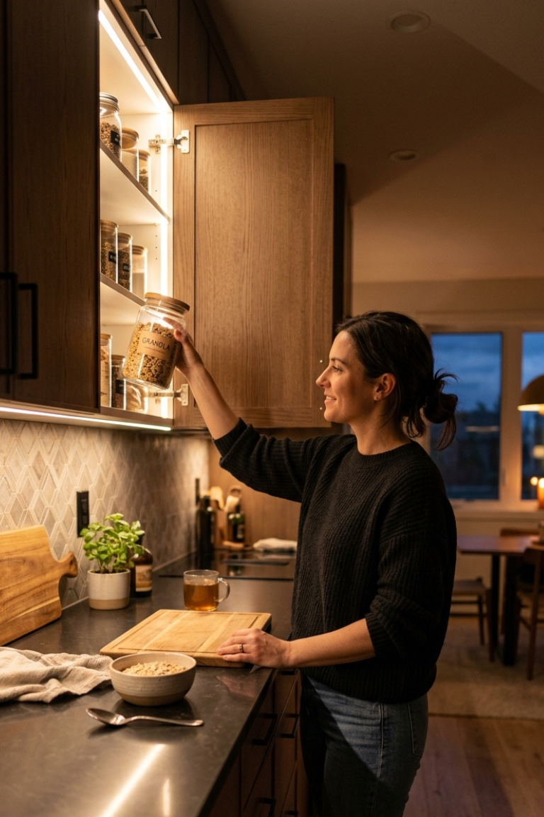 Motion Sensor Cabinet Lights