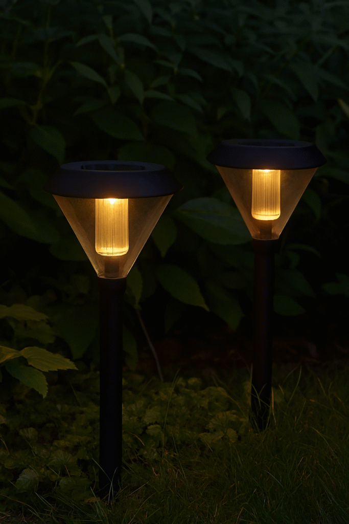 Solar Powered Garden Lights