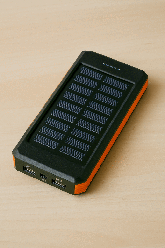 Solar Powered Power Bank